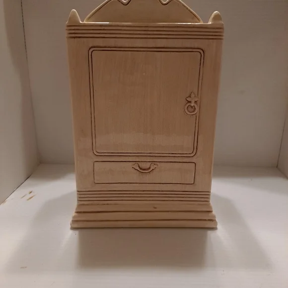 Treasure Craft Vintage Grandfather Clock Windup Cookie Jar - Picture 2 of 13